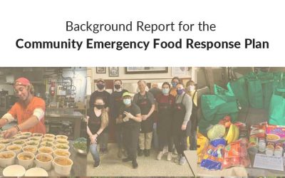 Background Report for the Emergency Food Plan